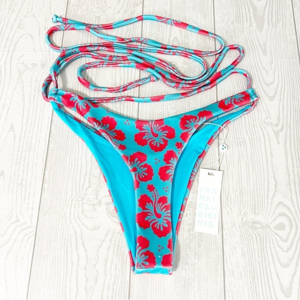 Franki's Bikinis Syd Terry Wrap Bikini Bottom